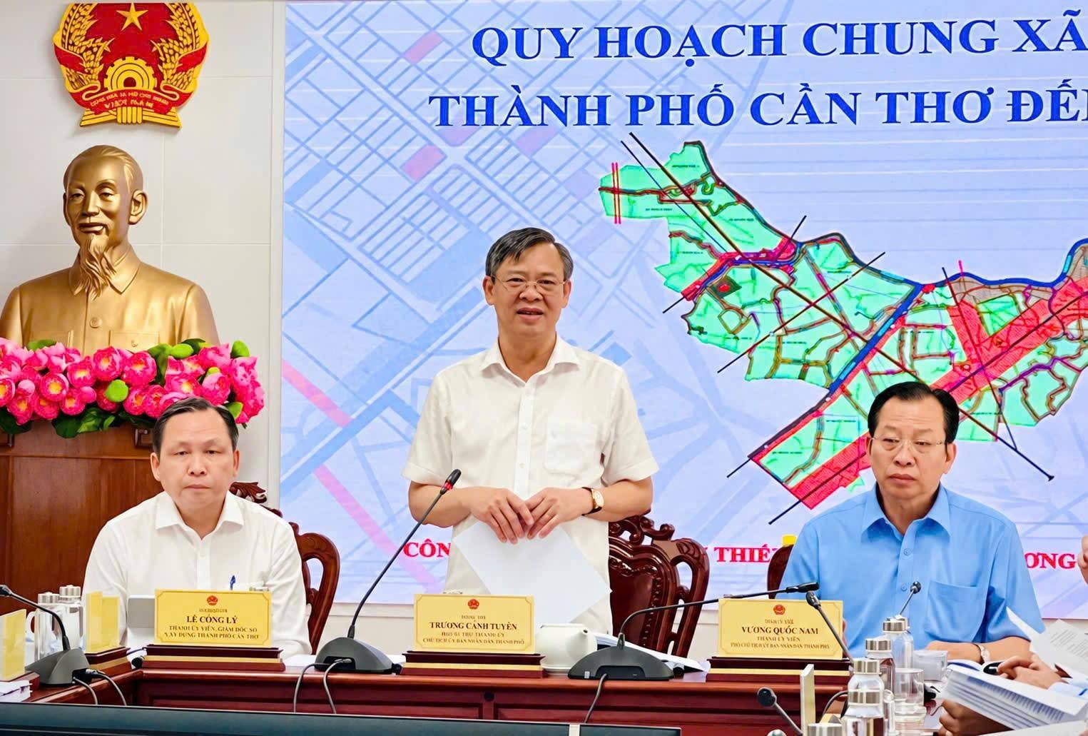 Cần Thơ rà soát quy hoạch xã Nhơn Ái, định hướng phát triển các khu chức năng tại xã Thạnh Phú